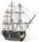 piececool 3D Puzzle Metall Kriegsschiff HMS GEWING, Segel-Schlachtschiff 3D Metall Puzzle für Edelstahl, Ganzes Metall, 1:1 Wiederherstellen, Geburtstagsgeschenk, Modellbausatz Erwachsene, 389 Teile
