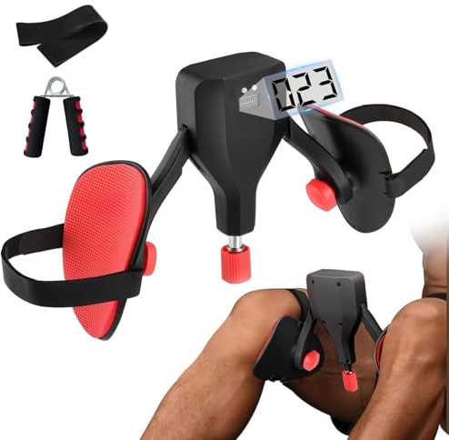 3Pcs Kegel Pelvic Floor Trainer for Men Women - 50kg Adjustable Thigh Master Exerciser Devices Muscle Trainer Pro with Band, Exercise Equipment for Home Use