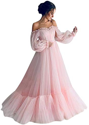 Årsdagsklänning kvinnor lång färg dammode ärm lång damklänning elegant delade klänningar kvinnor