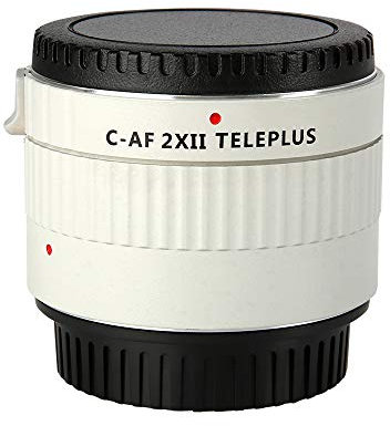 Qukaim C-AF 2XII AF Auto Focus Teleconverter Lens Extender, Magnification for Canon EF Mount Lens 7D 6D 7DII 80D 5D2 5D3 5DS 5DSR 1D Mark I/II/III/IV 1DX DSLR Camera, 67mm H D Lens