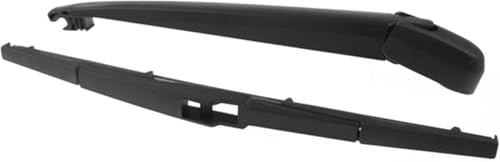 Juego de escobilla y brazo limpiaparabrisas trasero, para Mazda 3 Axela Hatchback 2014-2019, Limpiaparabrisas trasero - goma ABS