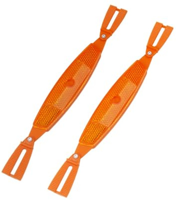 GinMimi Riflettori per ruote bici resistenti alle intemperie Riflettori per raggi per biciclette moto scooter impermeabili riflettori per biciclette