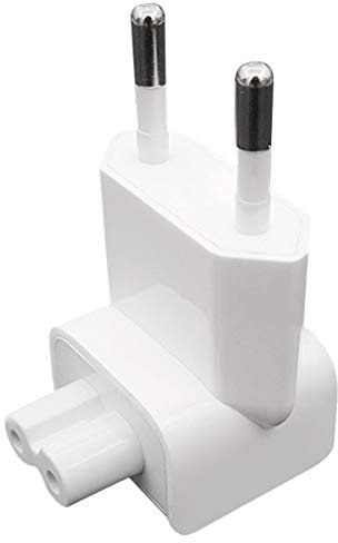 Chargeur AC Détachable Electrique Euro EU Plug Tête de Canard Adaptateur Chargeur USB Chargeur pour MacBook Power