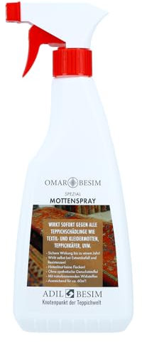 Omar Besim Spezial Mottenspay 500ml Mottenschutz für ihren Teppich