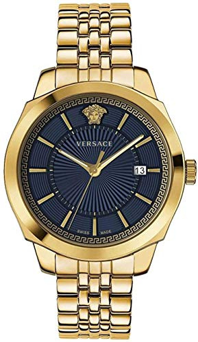 Versace Herren Armbanduhr ICON Classic 42 D/BLU B/IP2N V316 VEV9006 19