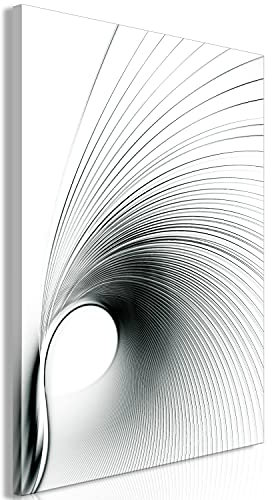 murando - Akustikbild 3D Effekt Bilder Akustikschaum Hochleistungsschallabsorber Schallschutz Leinwand 1 tlg Wandbild Raumakustik Schalldämmung Abstrakt n-B-0056-b-a