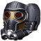 Guardians of the Galaxy Hasbro Legends Gear - Electronic Star Lord helmet Replica Stand, Medium (F6485), Black