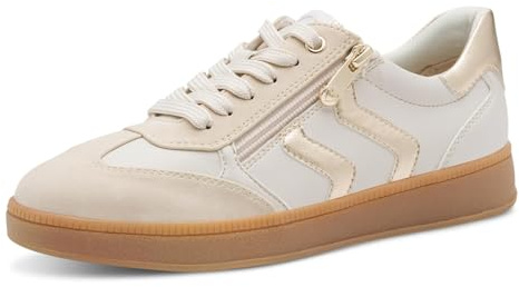 Marco Tozzi Damen 2-23739-44 Sneaker, Cream Comb, 39 EU