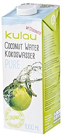Kulau Bio-Kokoswasser Pure, 4er Pack (4 x 1 l)