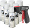 AUPROTEC Pistolengriff + Normfest Grundierung Haftgrund Füller Baso+ Lack Rostschutzgrundierung Spray grau 6x 400ml