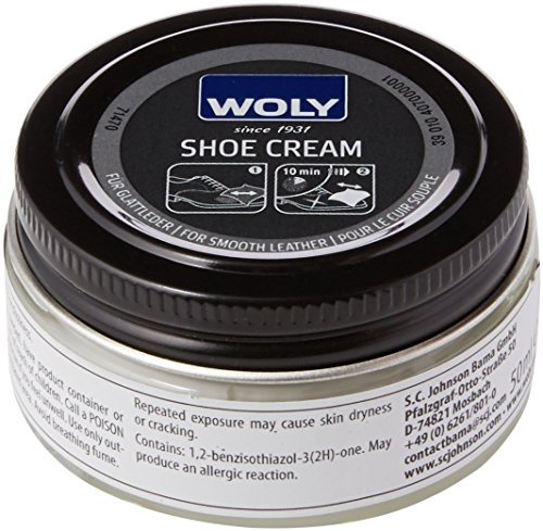 Woly Unisex Woly Shoe Cream, White (White), 50.00 ml UK