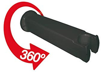 Peruzzo Unisex – Erwachsene 360° Wandhalter, Schwarz, One Size