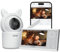 ieGeek 1080p Baby Monitor with 4.3 Split Screen, 360° PTZ Camera and 4x Zoom, Mobile App Control, 10m Night Vision, 3000mAh Battery, Auto Tracking, Crying Detection, Temperature Detection, Vox Mode
