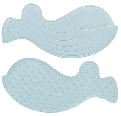 Badewannenmatten rutschfest Kinder, Rutschmatte Badewanne, 100% BPA frei, 75x35cm, Antirutschmatte für Badewanne, Duschmatte, maschinenwaschbar, schimmelresistent, Badematte Kinder Badewanne