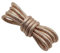 Gnmshzy Lacets ronds en fil de fer de 4,5 mm de couleur unie, rose gold, 47 ( 120 cm )