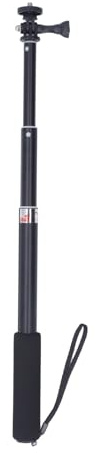 Pwshymi Utdragbar Selfie Stick för Pocket 3 och Actionkameror, Lätt