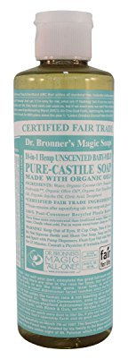 Dr. Bronner's Magic Soaps Castile Soap, Organic, Baby Mild, 8 Oz (Multi-Pack)