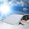 CaiTang Copri Parabrezza per Auto, 5 Magneti Copertura Parabrezza Auto, Protezione Parabrezza Protezione Solare, Copri Parabrezza per Auto Protezione Anti UV, Neve, Grandine (225x110cm)