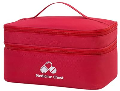 Paquete de medicamentos,Paquete de bolsa médica de emergencia,Bolsa de medicamentos,Bolsa vacía de primeros auxilios,Botiquín de primeros auxilios portátil Bolsa de viaje,Conjunto de viaje médico