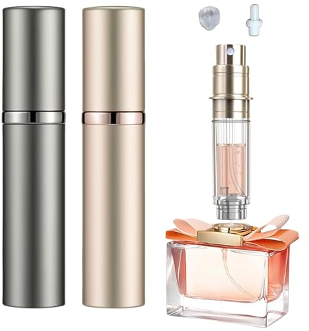 Wekuw 2 PCS Atomizador Perfume 5ml