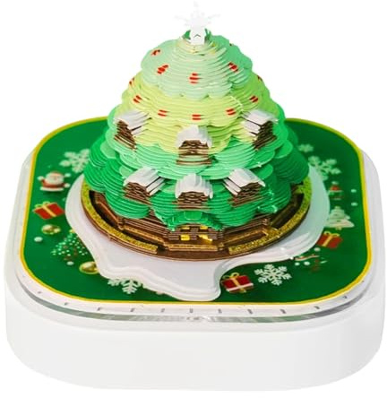 Calendario 3d 2026 | Planificador De Aprendizaje Diario Con Calendario Ligero Y Temporal 2026, 3d Rasgando CalendarioÁrboles De Navidad - Para Maestros Estudiantes Adultos