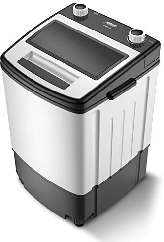 Lavatrice e asciugatrice centrifuga 2 in 1, 6,5 kg, funzione antibatterica UV per casa, viaggi, campeggio, dormitori, viaggi d'affari, sale universitarie