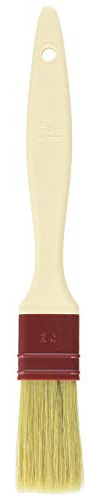 Matfer Bourgeat 116012-Pincel Plano para repostería, Madera, Natural, 1 1/8