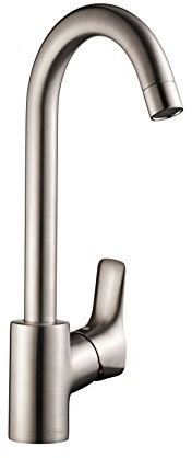 Hansgrohe mysport L – Grifo de cocina, gris, 13862800