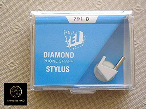 Durpower fonógrafo - Aguja giratoria para STANTON 500A, STANTON 500 MKII, STANTON 500AL, STANTON 500EL, STANTON 500E, STANTON 500E, 500.v3, CRAZE