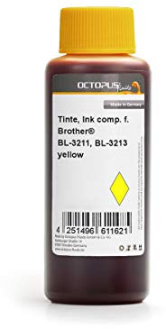 Druckertinte kompatibel für Brother LC-3211, LC-3213, DCP-J 572, DCP-J 770, DCP-J 772, DCP-J 774, MFC-J 490, MFC-J 491, MFC-J 497, MFC-J 890, MFC-J 895 gelb 100 ml