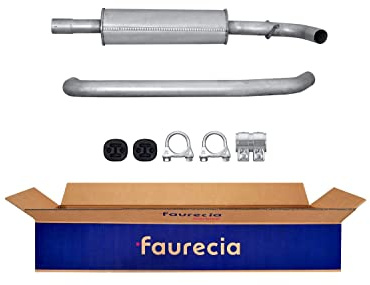HELLA 8LB 366 022-951 Vorschalldämpfer - Easy2Fit® Kit - vorne - zweiteilig - Set mit Anbauteilen - für u.a. VW TOURAN (1T1, 1T2)