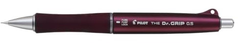 PILOT HTDG-90R-BO The Doctor Grip - Lápiz mecánico (0,5 mm), color burdeos