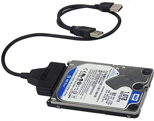 Adattatore 2 Usb Cavo Hard Sata 2,5 Pollici Disk Sata PC HD
