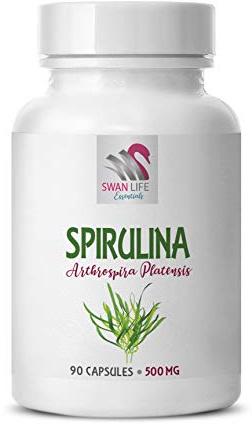 blue spirulina organic - chlorella spirulina tablets organic - SPIRUILINA 500MG - spirulina tablets - spirulina and chlorella powder organic - Spirulina Herbal Supplements - spirulina blue - 1 bottle