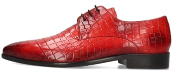 Melvin & Hamilton Homme Lance 8 Plat Oxford, Rouge, 40 EU