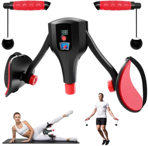 Thigh Master, Adjustable Up to 132 lb, Kegel Pelvic Floor Exercise Device, Inner Thigh Trainer with LCD Counter, Hip and Core Strength for Women and Men, Postnatal Recovery, Home Gym Leg Equipment