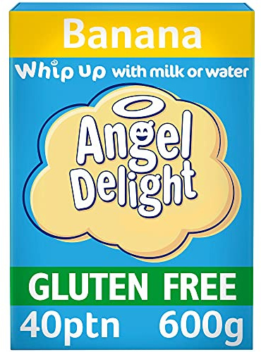 Angel Delight Banana Flavour Dessert Mix - 12x600g