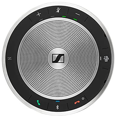 SENNHEISER Expand 30T - Haut-Parleur sans Fil Portable Avancé pour Conférences, Technologie EPOS Voice™, Bluetooth & USB-C, Microphones Anti-Écho/Bruit, Optimisé UC & Teams, Idéal Petites Réunions