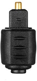 Nuovo Adattatore Audio ottico da Jack Femmina da 3,5 mm a Maschio Toslink Digitale