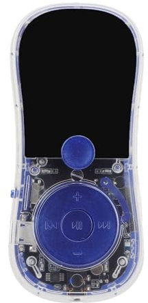 Reproductor MP3 MP4 con Bluetooth, Reproductor de Música Portátil, Altavoz, Radio, Libro Electrónico, Grabadora de Voz, Pantalla a Color, Reproductor Digital Clásico (Sin Tarjeta