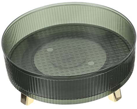 OFFSCH Vassoio Rotante Organizzatori a Rotazione Organizzatore Di Profumi Contenitore Per La Conservazione Delle Spezie Carosello Del Trucco Teglie 'animale Domestico