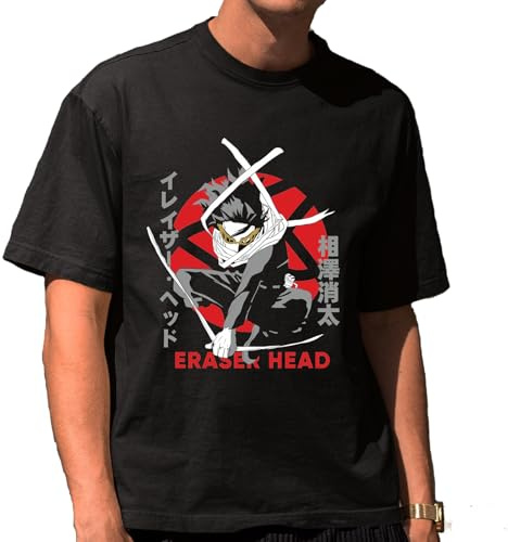 the Fan Tee Camiseta Oversize de Hombre Dibujos Animados My Hero Academia Deku Plus Ultra Boku no Hero 036 XS