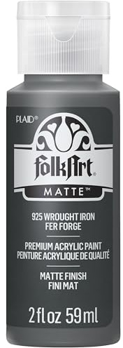 Folk Art Acrylic Paint in Assorted Colors (2 Ounce), 925 Wrought Iron