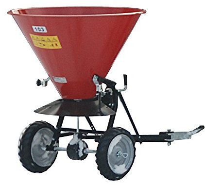Streuwagen geeignet für Sand und Salz, Trichter-Inhalt 105 Liter, max. Streubreite 6 m, lackiert