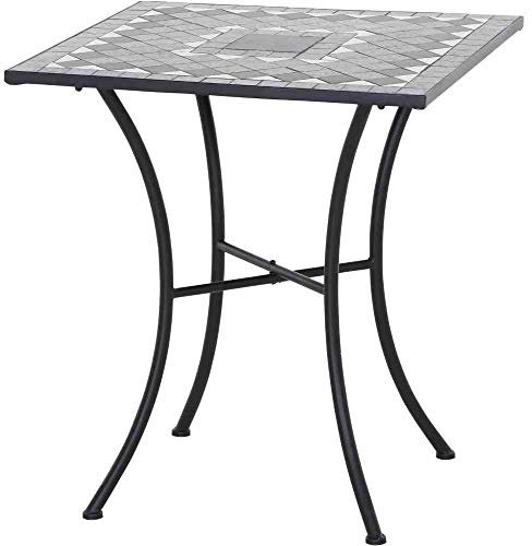 Siena Garden Tisch eckig Como Mosaik-Optik 64x64cm