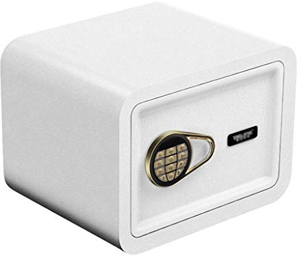 Cassaforte di sicurezza, cassaforte per casa, ufficio, hotel, con codice digitale, con 2 chiavi di emergenza, per denaro, contanti, documenti, cassaforte da parete (stile 4)