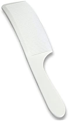 NVOQILIN Pettine curvo da barbiere con parte superiore piatta, per taglio di capelli professionale