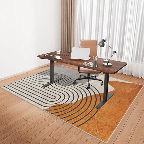 Protector Suelo Silla Ruedas, Alfombra para Silla de Oficina, Alfombrilla para Silla de Gaming, alfombra silla escritorio, Alfombra Gamer Suelo, Tapete de Protección de Madera/baldosas 180 x 230 cm