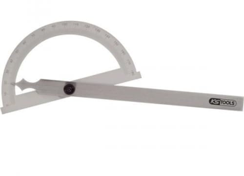 KS Tools 300.0643 Winkelgradmesser mit offenen Bogen, 300mm, Farbe