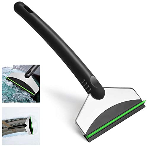 Drado Raclette Antigivre Pare-Brise Voiture Grattoir à Glace Idéal pour Enlever Le Givre et la Neige sans Rayures sur Les Vitres